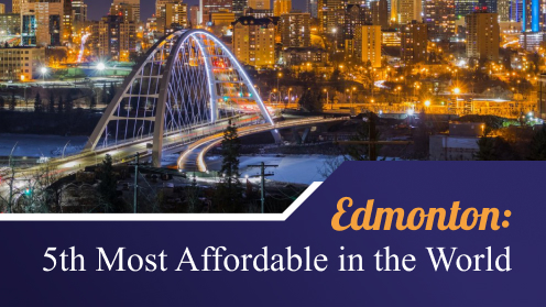 Edmonton: 5th Most Affordable City for Housing in the World