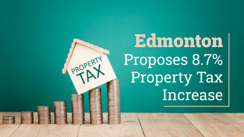 Edmonton Proposes 8.7% Property Tax Increase