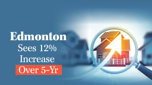 Edmonton Sees 12% Increase Over 5-Yr