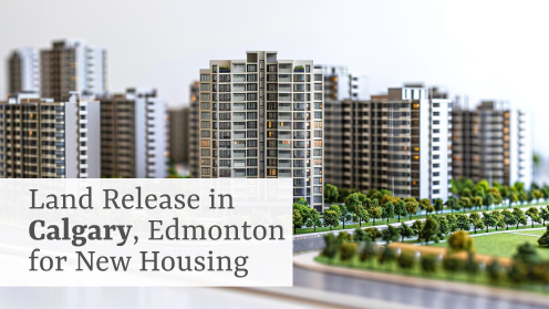 Land Release in Calgary, Edmonton for New Housing